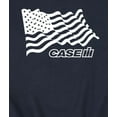thumbnail image 3 of Case IH - American Flag -  Men's Crew Fleece Sweatshirt, 3 of 5
