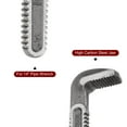 thumbnail image 4 of Uxcell Pipe Wrench Hook Jaw 14" Plumbing Wrench Replacement Jaws High Carbon Steel, 4 of 5