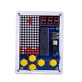 thumbnail image 2 of de soldadura electrónica, módulo de de juego s de aprendizaje de práctica de soldadura, de juego clásico retro con estuche de acrílico shamjiam Consola de juegos, 2 of 8