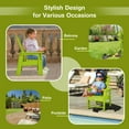 thumbnail image 4 of Spaco Patio Kids' Adirondack Chair with Ergonomic Backrest-Green, Kids Couch for Kids, 4 of 6
