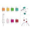 thumbnail image 3 of Protector de cable de recarga de 4 piezas, protector de cable USB, protector de cable USB para iPhone5, 5s, 6, 6s (rosa), 3 of 5