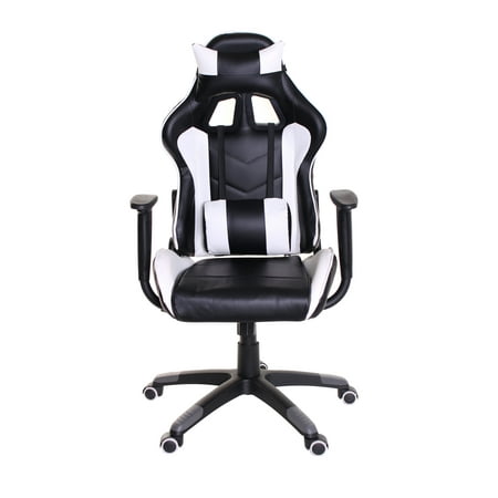 TimeOffice Ergonomic Gaming Chair Race Car Style with PU ...
