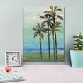 thumbnail image 4 of Epic Graffiti 'Copper Palms I' by Silvia Vassileva, Canvas Wall Art, 12"x16", 4 of 8