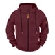 thumbnail image 2 of MHFRRA Sudadera con Capucha y Cremallera, Chaqueta con Cremallera Completa, Sudadera Ligera y Suave para Uso Deportivo Informal Al Aire Libre, Ajuste Cómodo Rojo, 2 of 4