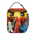 thumbnail image 3 of Ninjago Portable Lunch Bag, Insulated Lunch Box Reusable Lunch Totes Bag For Camping Hiking Travel Picnic, 3 of 8