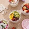 thumbnail image 5 of Vrorvz Portable Fruit Cup with Fork Storage Box Leak Proof Plastic Container for Picnic and Salad Carry with You Sealed Large Capacity for Freshness and Easy Carrying, 5 of 5