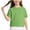 Green, variant on Aofany Kids T-Shirts Short Sleeve Cotton Plain Top Tees Boy & Girl Unisex Toddler Children Summer Tees, 2-15 Years
