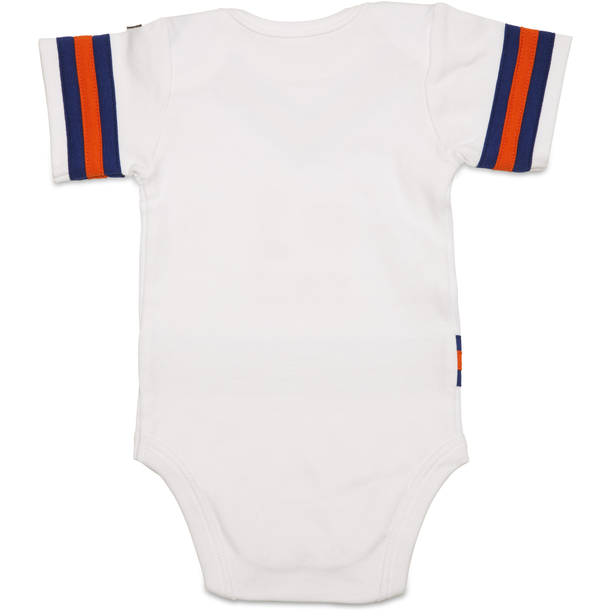 Blue & Orange - 0-6 Months Infant Onesie