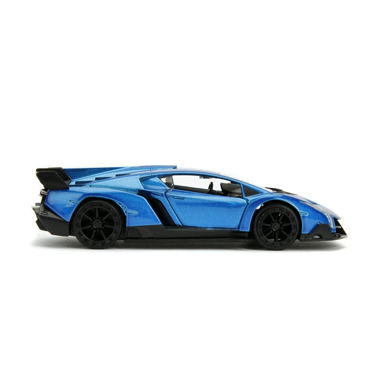 Hyperspec 1:24 Lamborghini Veneno Die-cast Car Blue Play Vehicles
