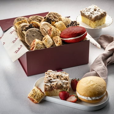 Dulcet Gift Baskets Bakery Sampler Dessert Gift Basket Full of Fresh Baked Goodies