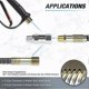 thumbnail image 3 of 2Pcs Pressure Washer Swivel, 3/8 Inch NPT Male Thread Fitting, Stainless Steel, Free To Hose Fittin, 3 of 5