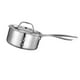 thumbnail image 4 of Cacerola con tapa Olla con asa Olla para leche Estufas universales multiusos plateado, 4 of 9