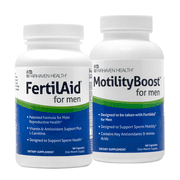 FertilAid for Men and MotilityBoost Combo (1 Month Supply) Fertility Supplements