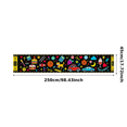 thumbnail image 3 of Colorful Fun Themed Banner with Icons of Food Cats Cars and More Party Background Backdrop for Birthday Celebrations Kids Parties Photo Shoots Festival Decorations Decorative Supplies, 3 of 8