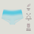 thumbnail image 6 of BLAKE & CO. Women's Micro Boyshort Underwear, 3-Pack, Sizes S-2X, 6 of 6