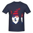 thumbnail image 4 of Bingfone 4th Of July Gnomes Men'S Loose Fit Short-Sleeve Pocket T-Shirt, 4 of 7
