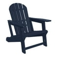 thumbnail image 5 of WestinTrends Azura No-Tools Outdoor HDPE Patio Adirondack Chair with Patio Ottoman, Navy Blue, 5 of 15