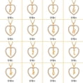 thumbnail image 1 of Fashionable and simple diamond-encrusted love necklace for women 26-letter heart necklace with temperament and versatile clavicle chain Couple jewelry Valentine's Day gift, 1 of 5