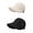 Black+beige, variant on Women's Wide Brim Sun Visor Hat, Quick Dry Foldable Ponytail, UPF 50+ Adjustable Fit and Foldable Travel Design
