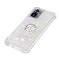 thumbnail image 4 of Funda para Xiaomi Redmi Note 10S 4G/Note 10 4G con Brillo Líquido Flotante, Purpurina, Parachoques y Anillo Giratorio Soporte, 4 of 5