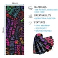 thumbnail image 2 of I Love My Dogs Art Hot Yoga Mat Towel Non Slip for Hot Yoga - Quick-Drying Yoga Mat Cover with 4 Corner Pockets with Travel Bag - Hot Yoga Towel Non Slip Grip Moisture Wicking Sweat 70"x26", 2 of 6