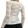 thumbnail image 3 of Robe de Soirée pour Femmes avec Motif Transparent en Dentelle, 3 of 9