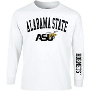 J2 Sport Alabama State University Hornets NCAA Unisex Long Sleeve T-Shirts