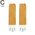 thumbnail image 7 of Cute Cat Paw Socks for Women, Soft Thermal Sleep Socks & Floor Socks for Winter, Thickened Mid-Calf Warm Socks for Home, Maternity & Gifting, 7 of 7