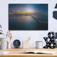 thumbnail image 6 of Luxe Metal Art 'Florida - Dunedin Caseway Sunset' by Luxe Portfolio, Metal Wall Art, 16"x12", 6 of 9