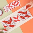 thumbnail image 4 of Wooden Pattern Blocks Matching Game, Wooden Color Sorting Stacking Game, Montessori Sensory Educational Toy, Quick Matching Game with Bell and Cards, Great Christmas Birthday Gift for Kids Boys Girls, 4 of 5