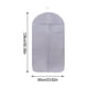 thumbnail image 1 of Bolsa transparente para ropa ZJT250127368 | Funda duradera para abrigos, trajes y vestidos | Organizador transparente con cremallera para guardar ropa | Funda protectora para trajes que ahorra espac, 1 of 5