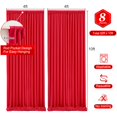thumbnail image 2 of Cortinas de fondo Wish Care, color rojo, 8 paneles, 320 x 300 cm, poliéster, 2 of 7