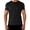Black, variant on Trainning Tees for Men Short Sleeve T Shirt with Reflective Stripe Breathable Workout Top for Night Running Ridinng Wear Gray S