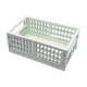 thumbnail image 3 of 1:12 Mini cesta de almacenamiento de madera Escena Juego de simulación Muebles en miniatura Micro Blanco, 3 of 9