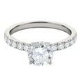 thumbnail image 2 of Aonejewelry 0.50 Ctw. Handcrafted Distinctive Diamond Engagement Wedding Ring 10K White Gold, 2 of 4