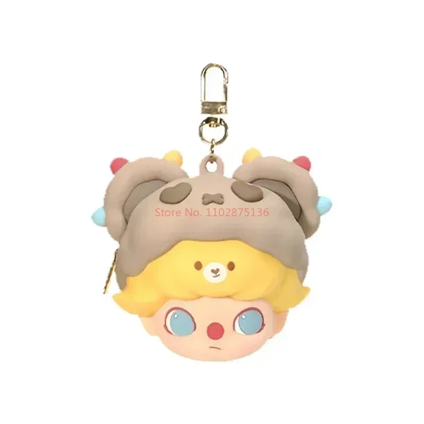 Crybaby-bolsas de almacenamiento de auriculares Dimoo Labubu Kawaii, cubierta protectora para auriculares, Mini bolsa de silicona portátil, regalo de juguete