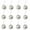 A, variant on Mirror Ball Decoration, Xinsrenus Reflective Stage Wedding Christmas Ornament, Multiple Sizes Hanging Mirror Ball Set Party Photography Props