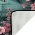 thumbnail image 6 of Cherry Blossom Rug Rectangle Area Rug, Indoor Floor Carpet for Bedroom & Lounge, Machine Washable, Easy Care, Cozy Aesthetic Home Décor, Soft Plush Touch, Skin‑friendly, 6 of 6