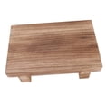 thumbnail image 1 of Taburete de noche con escalón, taburete para debajo del escritorio, taburete de cocina para taburetes de madera para pies, taburetes para adultos, taburete para escalón, 1 of 5