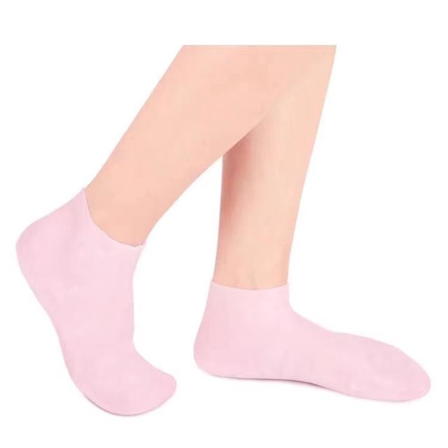 Calcetines de silicona antigrietas e hidratantes para todo el pie, para hombres y mujeres, protección para los pies, antigrietas en el talón, mascarilla para los pies, calcetines de playa