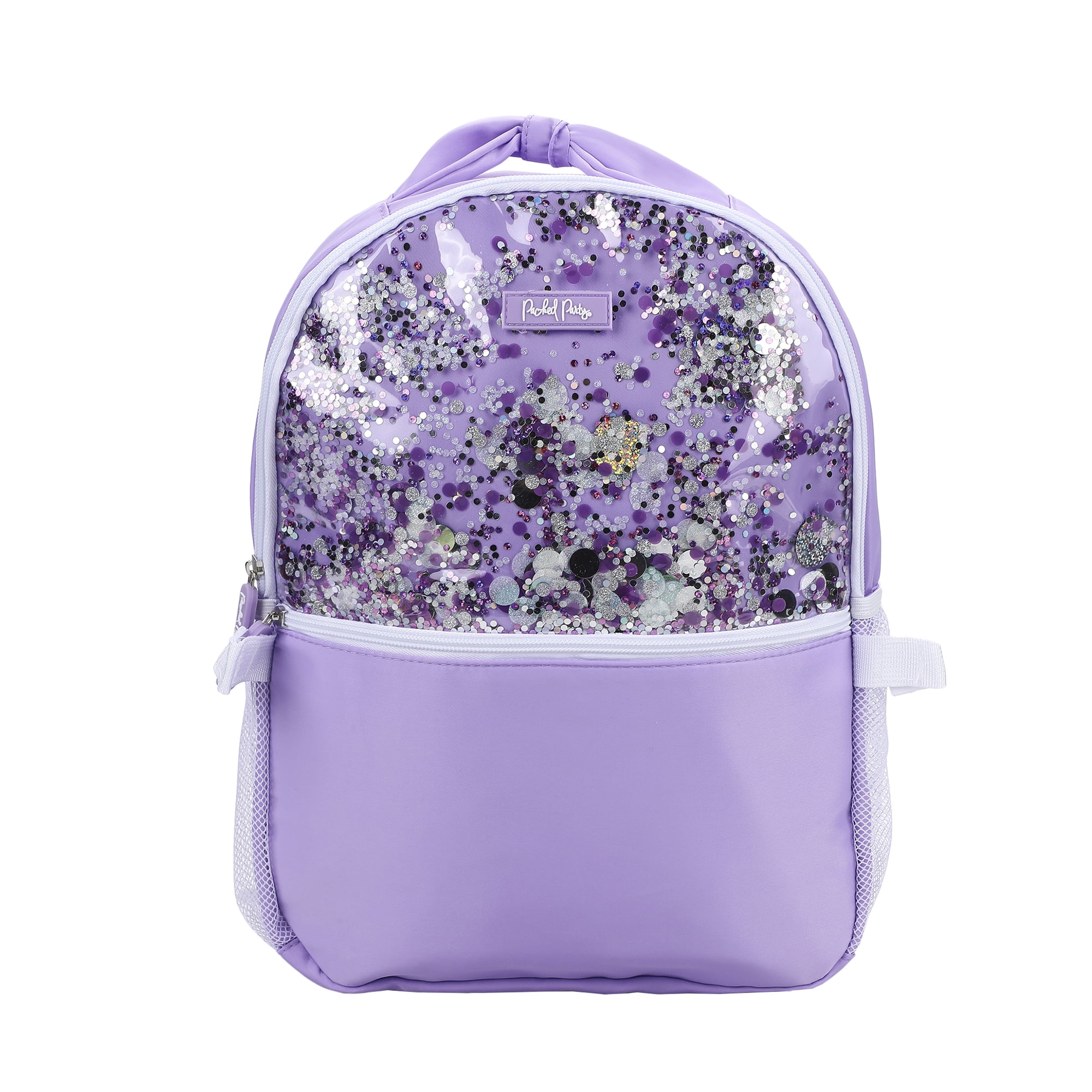 Packed Party Girls Confetti Backpack & Lunch Box Set, Purple