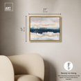 thumbnail image 4 of Indigo Tides Canvas Print Blue Art by Art Remedy, Gold Frame, 20 x 16, 4 of 6