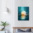 thumbnail image 3 of COMIO Turquoise Decor for Bedroom Bathroom Abstract Picture Print Painting,Framed Artwork for Living Room,Office, 3 of 4
