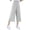 GY2, variant on Capri Pants for Women Summer Casual Lightweight Elastic High Waist Wide Straight Leg Flowy Cropped Plazzo Pants