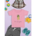 thumbnail image 3 of Buon Ferragosto Pineapple Doodle T-Shirt Infant -Image by Shutterstock,  12 Months, 3 of 4