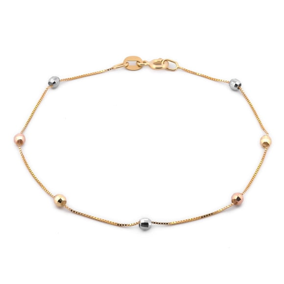 Pulso Pulsera Casa del Anillo para Dama Viviana Oro Sólido 10K Amarillo