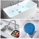 thumbnail image 4 of 3 tapones de drenaje, tapones de silicona para bañera, tapones de fregadero grandes, adecuados para tuberías de drenaje de cocina, baño y lavandería brillar Electrónica, 4 of 5