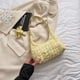 thumbnail image 3 of Bolsa De Hombro Bolsos de hombro para mujer Bolsos de nailon para axilas de moda para mujer (Amarillo) Likrtyny Para Estrenar, 3 of 5