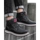 thumbnail image 5 of Botas de invierno ARRIGO BELLO para hombre, casuales, forradas en piel, color negro 9.5US, 5 of 9