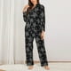 thumbnail image 2 of Balery Turtle Conjunto de Pijama con Estampado para Mujer, Conjunto de Dos Piezas con Manga Larga, Ropa de Dormir Suave con Bolsillos, Pijamas Cómodos-Medium, 2 of 7